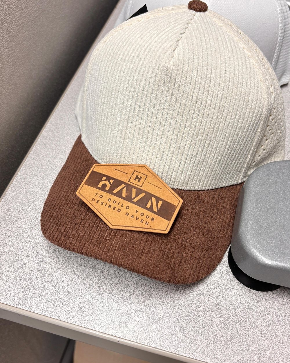 Custom-decorated custom hats produced by Lift Threadz Promos